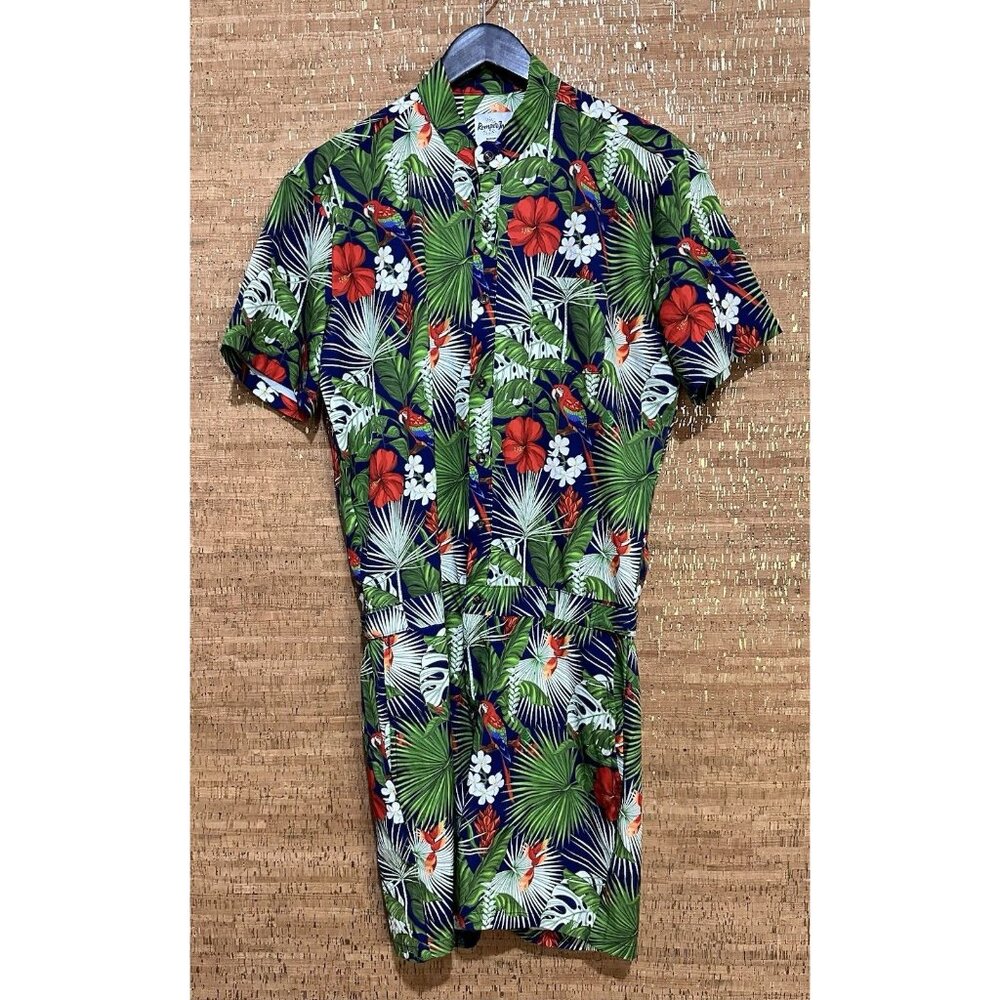 Tropical Floral Men's Romper